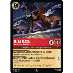 Elisa Maza - Transformed Gargoyle