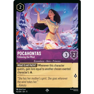 Pocahontas - Following the Wind
