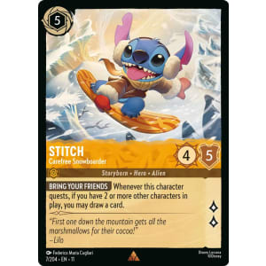 Stitch - Carefree Snowboarder