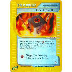 Fire Cube 01 - 122/147 (Reverse Foil)