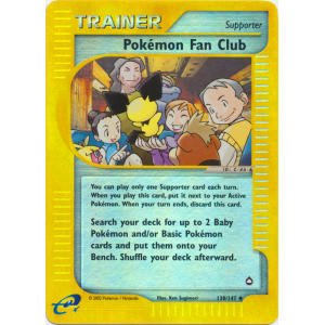 Pokemon Fan Club - 130/147 (Reverse Foil)