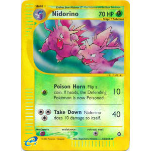 Nidorino - 55/147 (Reverse Foil)