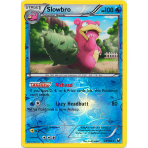 Slowbro - 24/108 (Reverse Foil)