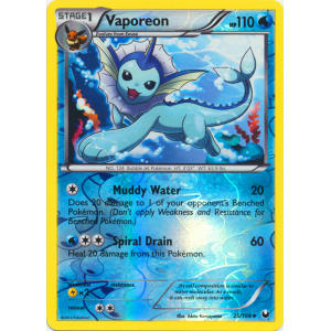 Vaporeon - 25/108 (Reverse Foil)