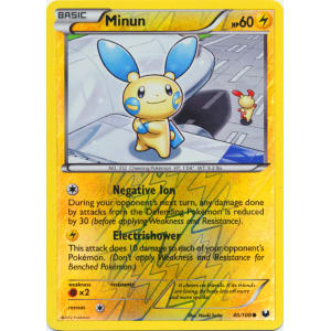 Minun - 40/108 (Reverse Foil)