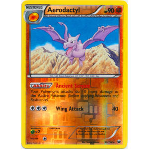 Aerodactyl - 53/108 (Reverse Foil)