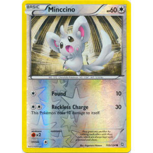 Minccino - 109/124 (Reverse Foil)