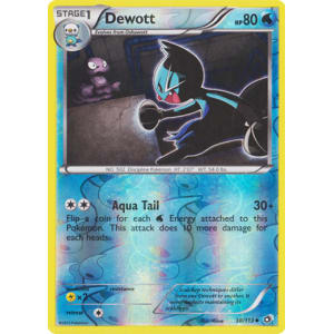 Dewott - 38/113 (Reverse Foil)