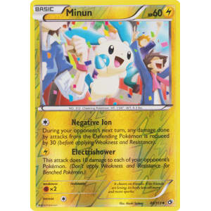 Minun - 48/113 (Reverse Foil)