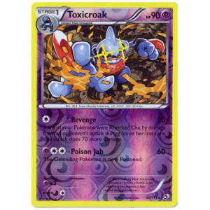 Toxicroak - 63/113 (Reverse Foil)