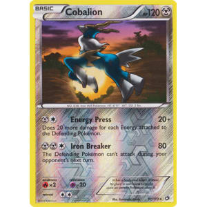 Cobalion - 91/113 (Reverse Foil)