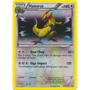 Haxorus Card