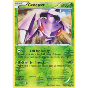 Genesect - 10/101 (Reverse Foil)