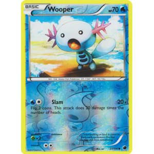 Wooper - 21/116 (Reverse Foil)