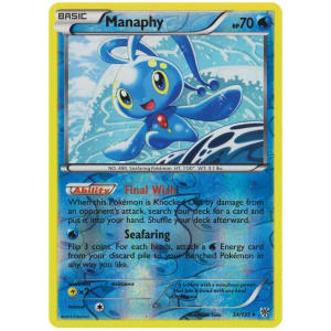 Manaphy - 34/135 (Reverse Foil)