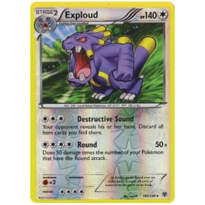 Exploud - 107/135 (Reverse Foil)