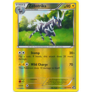 Zebstrika - 42/114 (Reverse Foil)