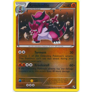 Krookodile - 65/114 (Reverse Foil)