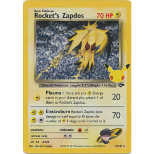 Rocket's Zapdos - 15/132 (Classic Collection)