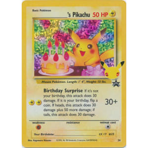 _____'s Pikachu - 24 (Classic Collection)