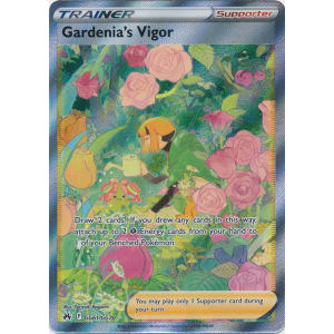 Pokemon Zenit Regale- Vigore di Gardenia gg61/70-NM-Ita-full art