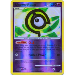 Unown C - 67/130 (Reverse Foil)