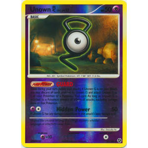 Unown G - 57/106 (Reverse Foil)