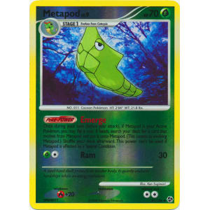 Metapod - 47/106 (Reverse Foil)