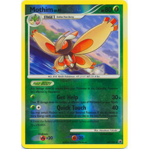 Mothim - 42/100 (Reverse Foil)