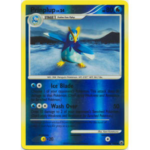 Prinplup - 44/100 (Reverse Foil)