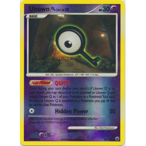 Unown Q - 49/100 (Reverse Foil)