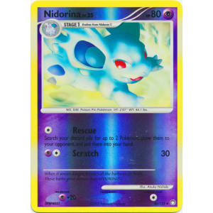 Nidorina - 56/123 (Reverse Foil)