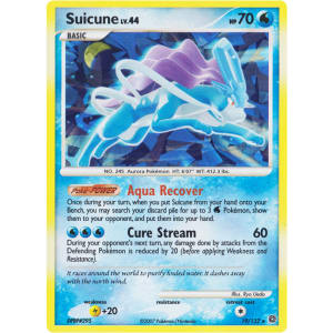 Suicune - 19/132 - Prism Holo