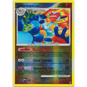 Infernape - 3/100 (Reverse Foil)