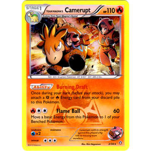 Team Magma's Camerupt - 2/34
