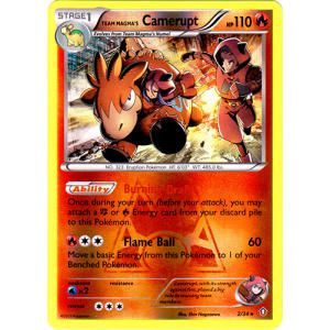 Team Magma's Camerupt - 2/34 (Reverse Foil)