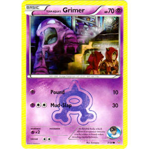 Team Aqua's Grimer - 7/34