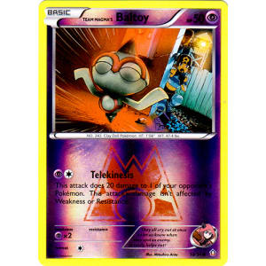 Team Magma's Baltoy - 10/34 (Reverse Foil)