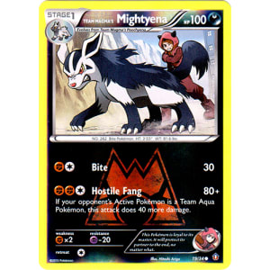 Team Magma's Mightyena - 19/34 (Reverse Foil)