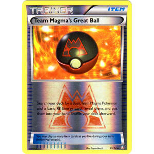 Team Magma's Great Ball - 31/34 (Reverse Foil)