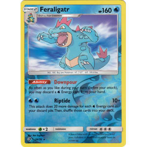 Feraligatr - 24/70 (Reverse Foil)