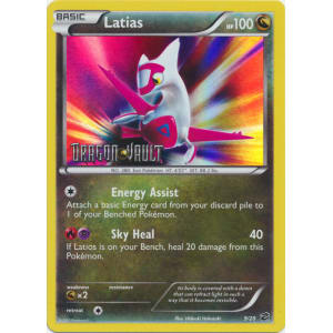 Latias - 9/20 - Dragon Vault Stamped Mirror Holo