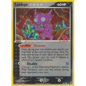 Sableye - 10/100