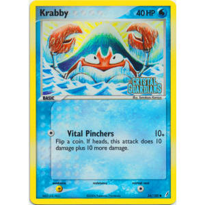 Krabby - 54/100 (Reverse Foil)