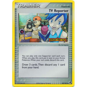 TV Reporter - 82/101 (Reverse Foil)