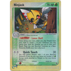 Ninjask - 18/97 (Reverse Foil)