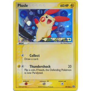 Plusle - 39/106 (Reverse Foil)