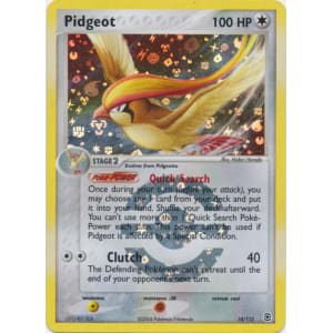 Pidgeot - 10/112 (Reverse Foil)