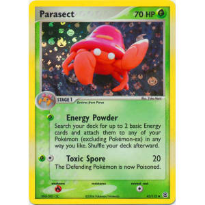 Parasect - 43/112 (Reverse Foil)