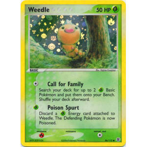Weedle - 86/112 (Reverse Foil)